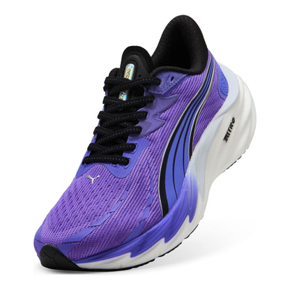 PUMA Velocity Nitro 4 Women's Running Shoes — Dark Amethyst/PUMA Black