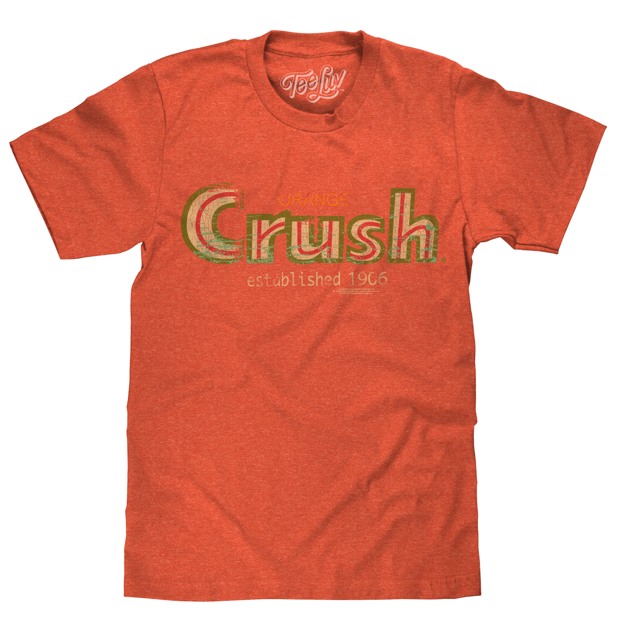 Vintage Orange Crush 1906 T-Shirt - Orange