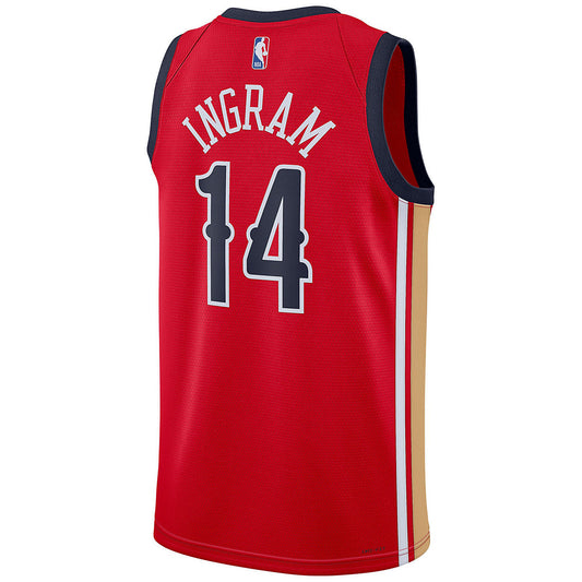 Nike Men's NBA New Orleans Pelicans Ingram Swingman Jersey Statement Edition