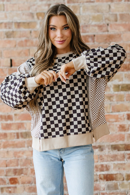 Threaded Pear Angelina High Low Casual Top