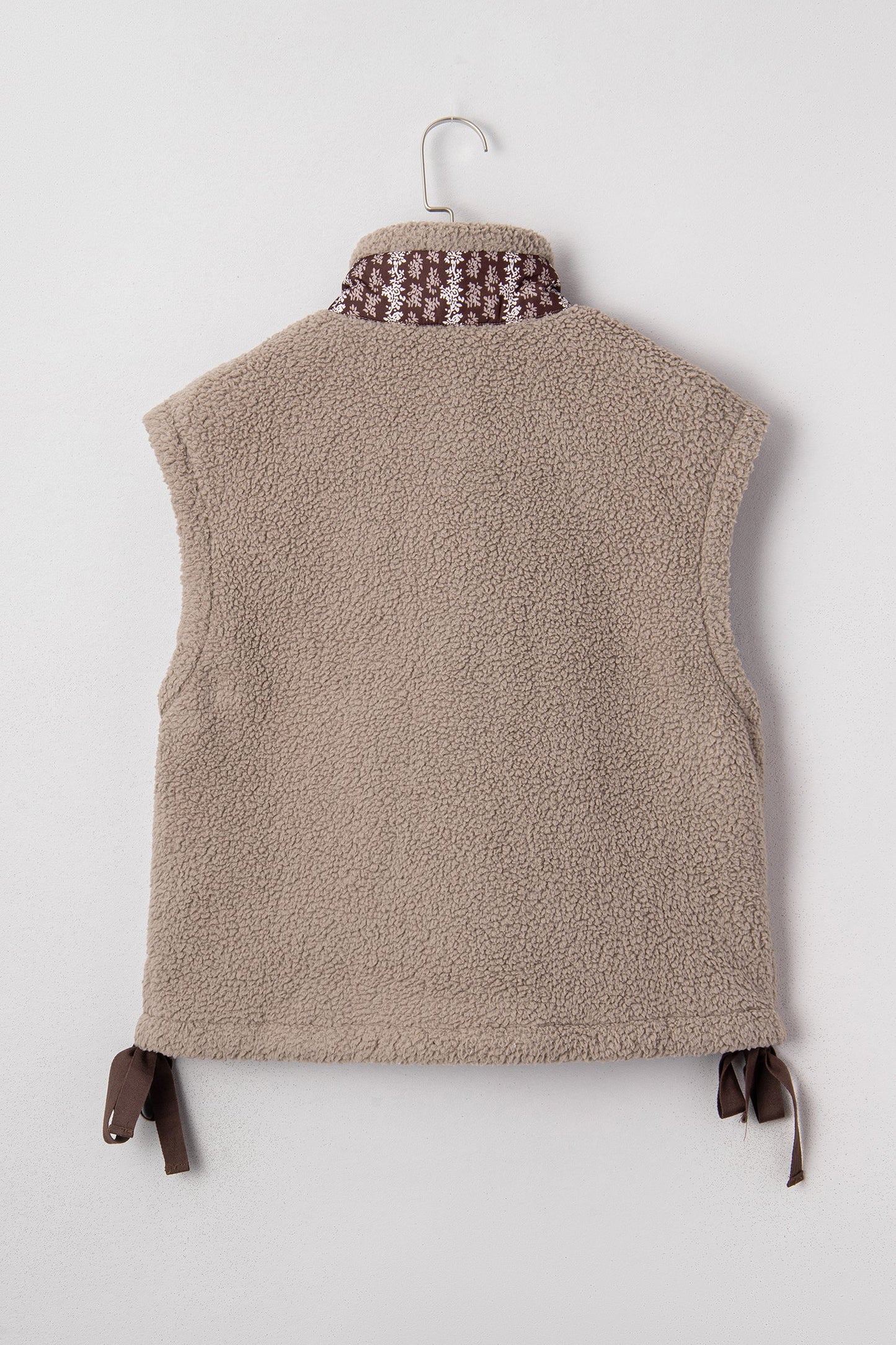 Threaded Pear Wrenley Bows Sherpa Fleece Vest