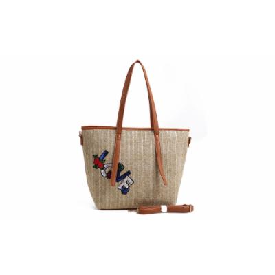 MKF Collection by Mia K. - Hampton Woven Beach Tote Bag