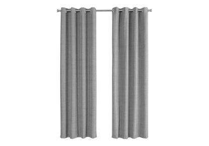 2 Pieces Set, Curtain Panel, Room Darkening, Grommet, Contemporary & Modern by Couch