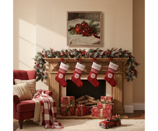 Kendrick Home Ornaments Red On Display