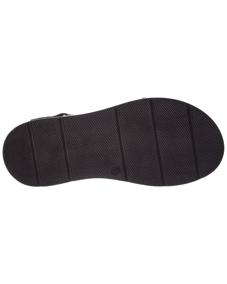 1 Black leather-