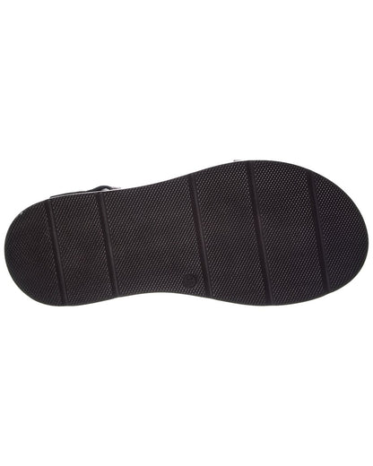1 Black leather-