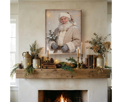 Kendrick Home Saint Nicholas With Pine Branch