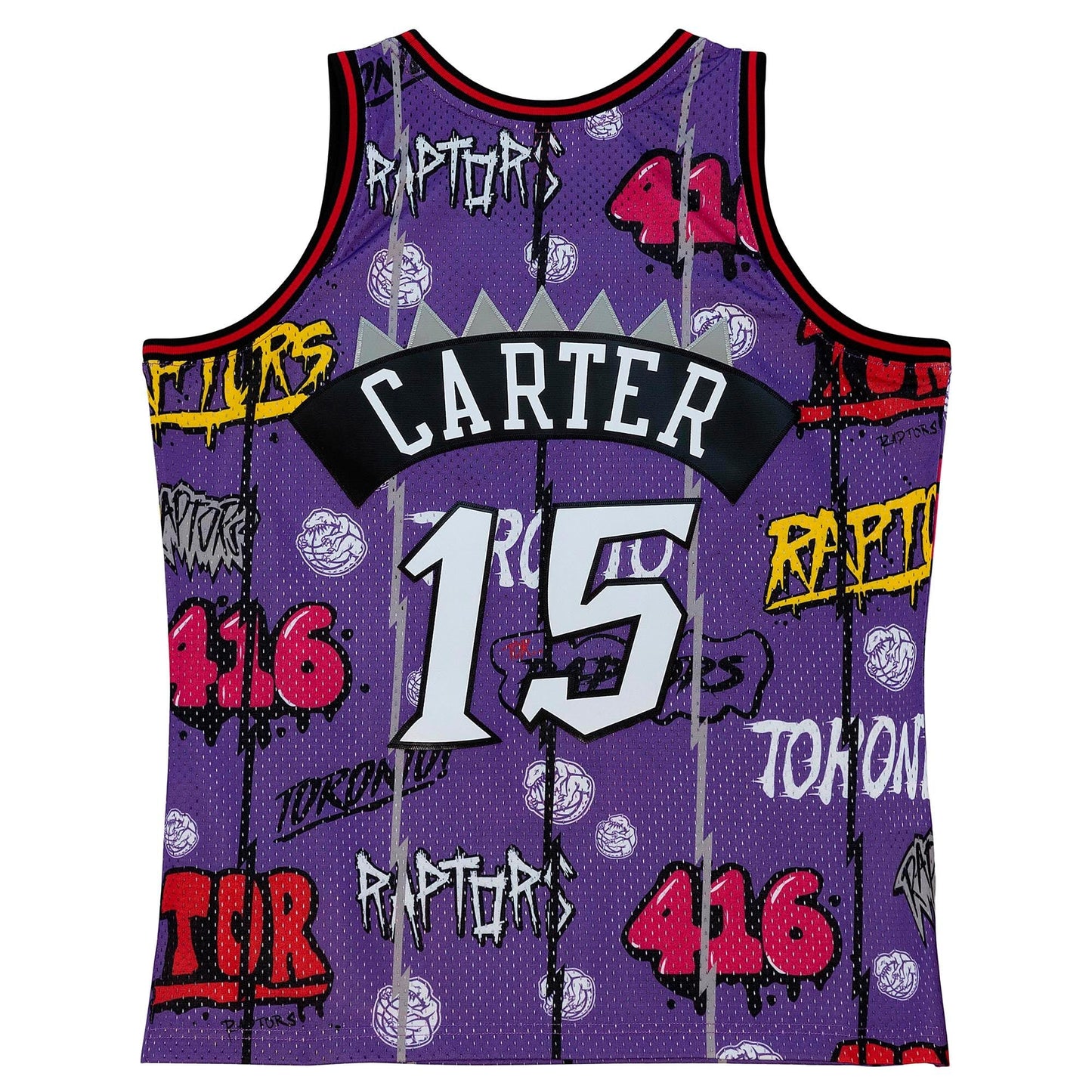 Mitchell & Ness Men's Slap Sticker Swingman Jersey Raptors 1998 Vince Carter Jerseys