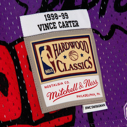Mitchell & Ness Men's Slap Sticker Swingman Jersey Raptors 1998 Vince Carter Jerseys
