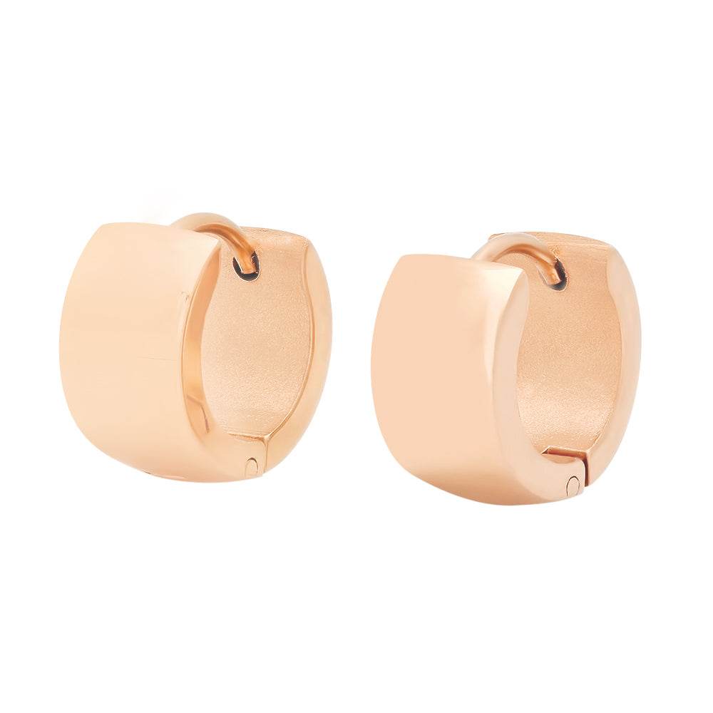 Huggie Wide Band Hoops