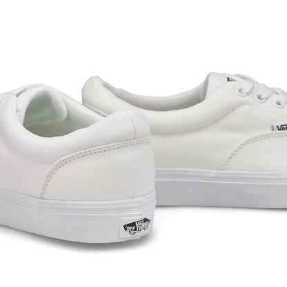 Vans Doheny Men's Sneakers — White Canvas Low-Top