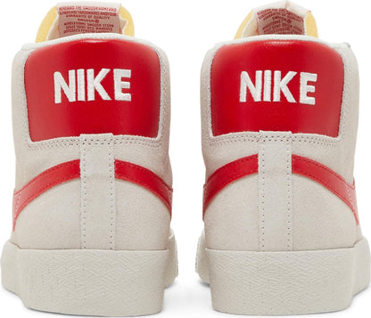 Nike Men's Sb Blazer Mid 'Summit White University Red' Sneakers