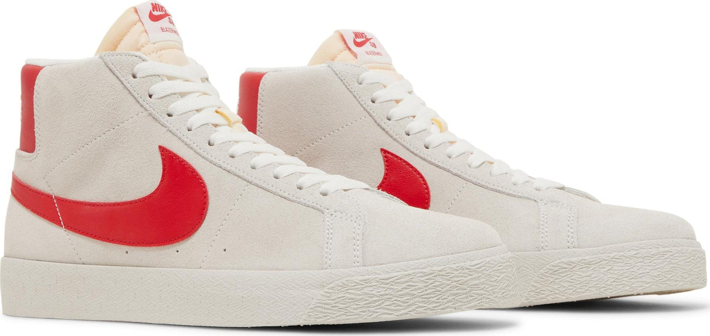 Nike Men's Sb Blazer Mid 'Summit White University Red' Sneakers