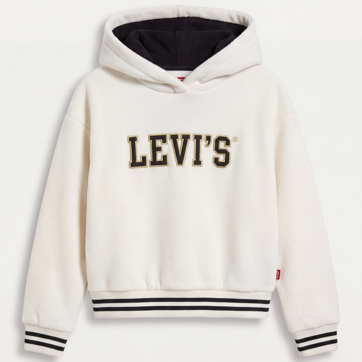 Levi's Girls' Holiday Meet and Greet Hoodie - White
