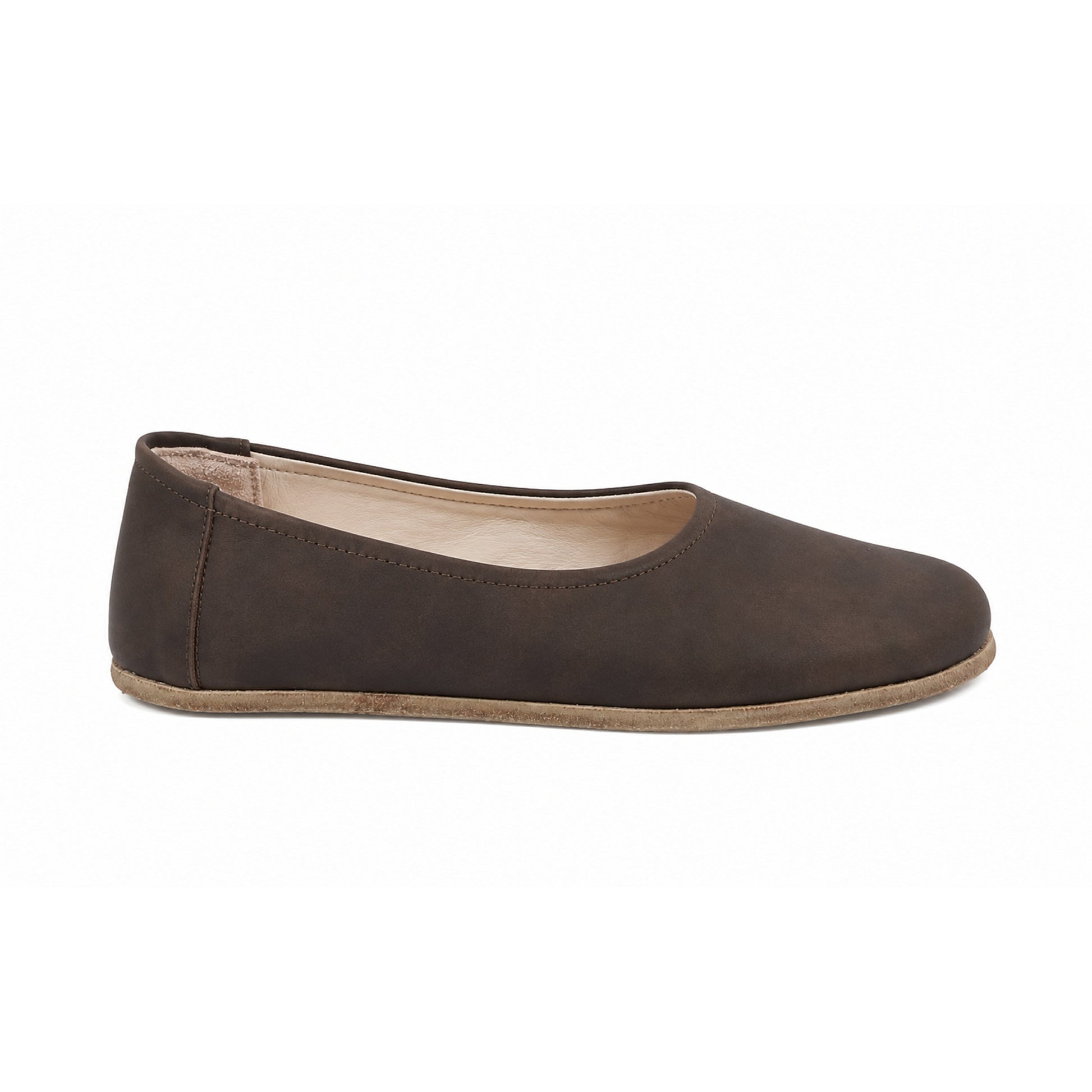 Dark brown-