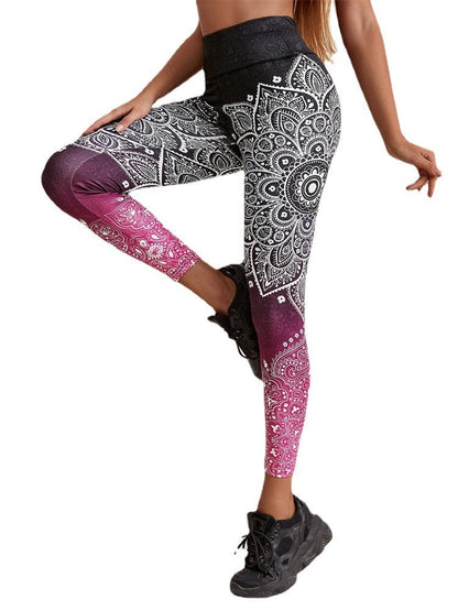 🖤 Plus Size High-Waist Compression Yoga Leggings with Pockets