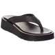1 Black leather