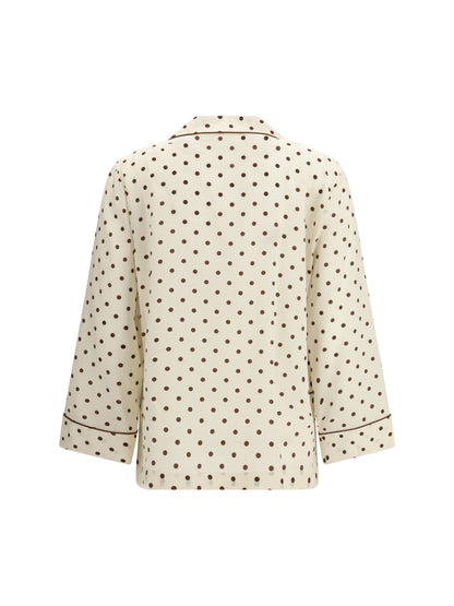 Shirt Polka-Dot Silk