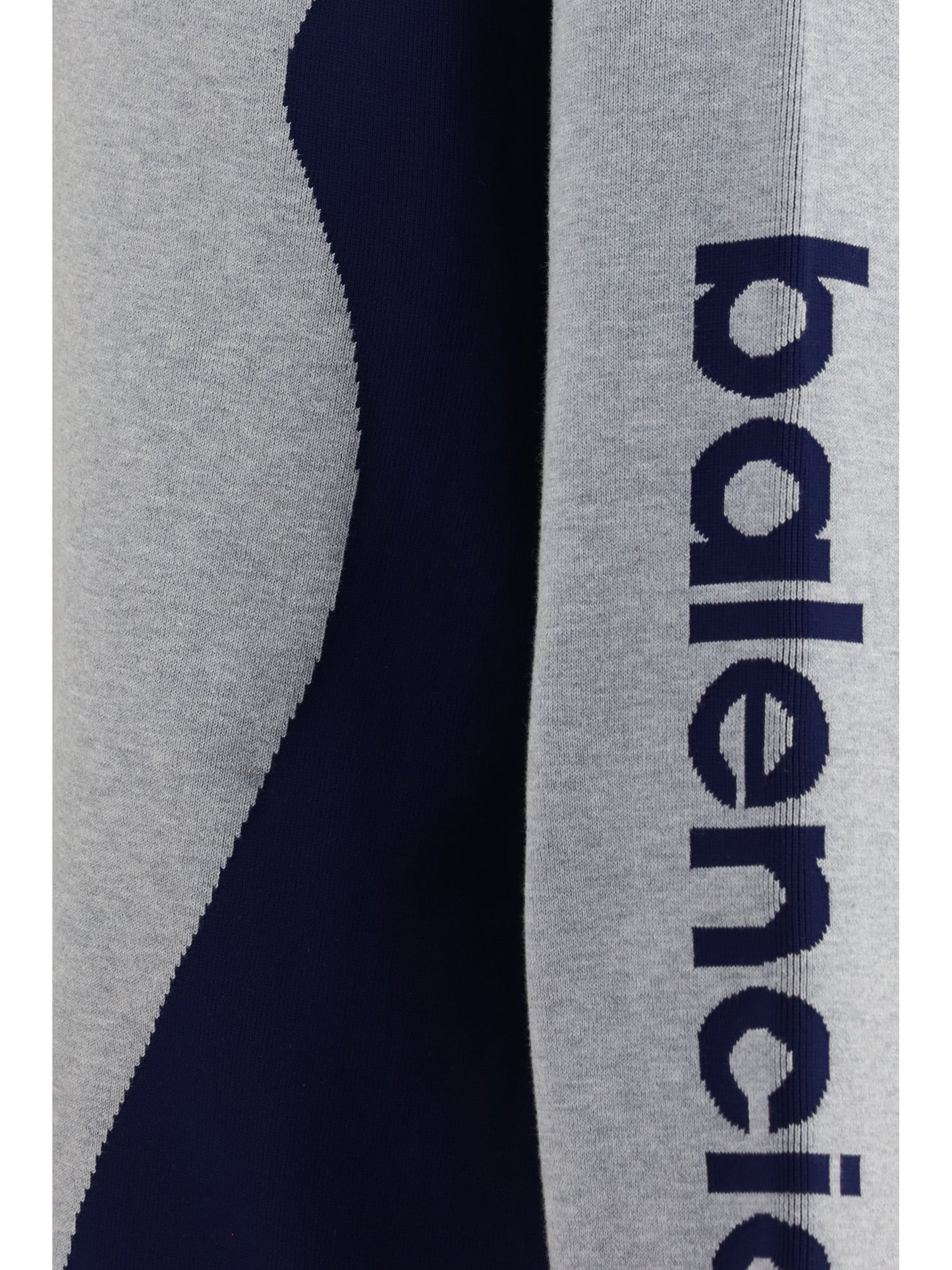 Zip Knit Sweater Bodys Grey/Navy