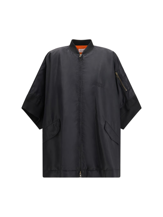 Nylon Cape Black