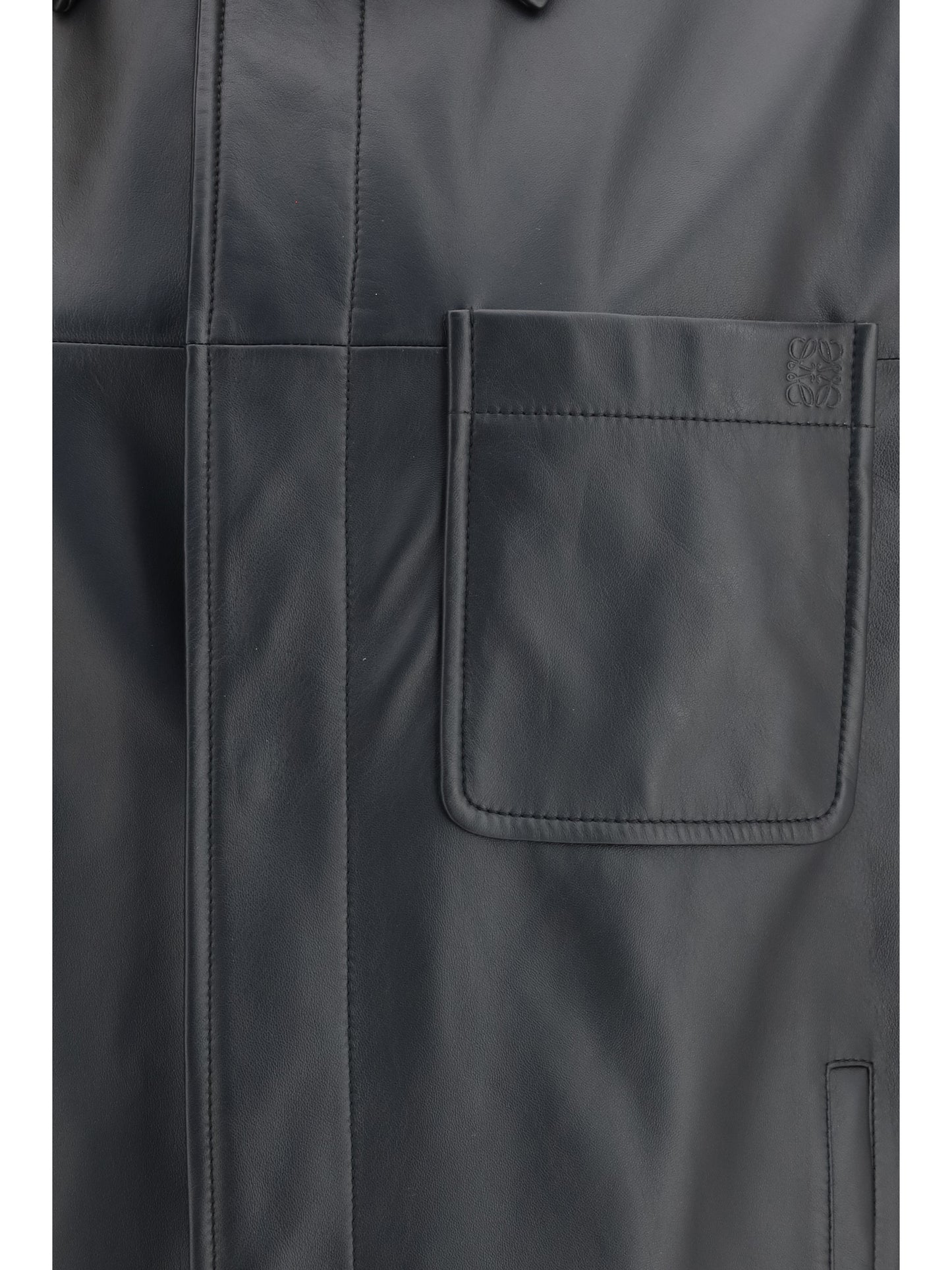 Leather Jacket Black Calfskin