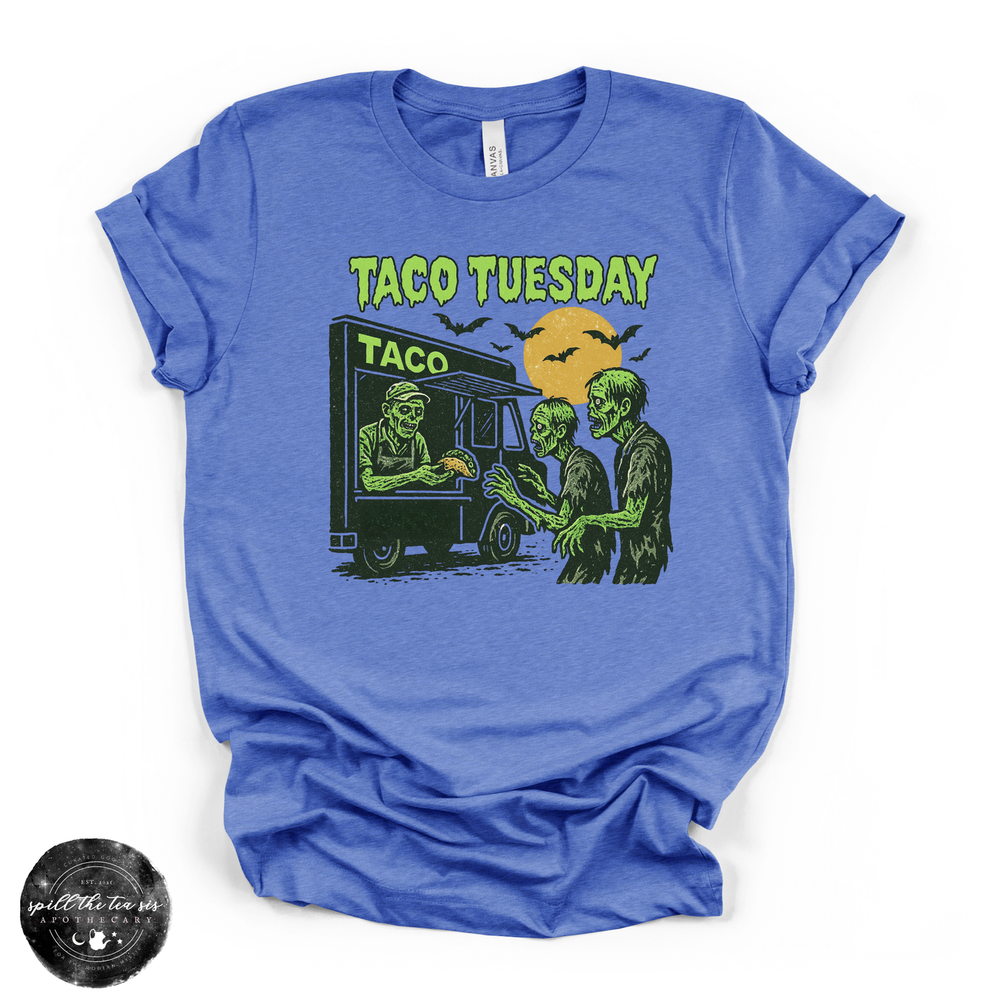 Taco Tuesday Zombie Tee | Funny Zombie Graphic T-Shirt