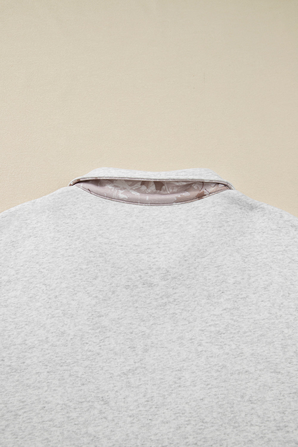 Threaded Pear Olivia Patchwork Zipped Collar Pullover