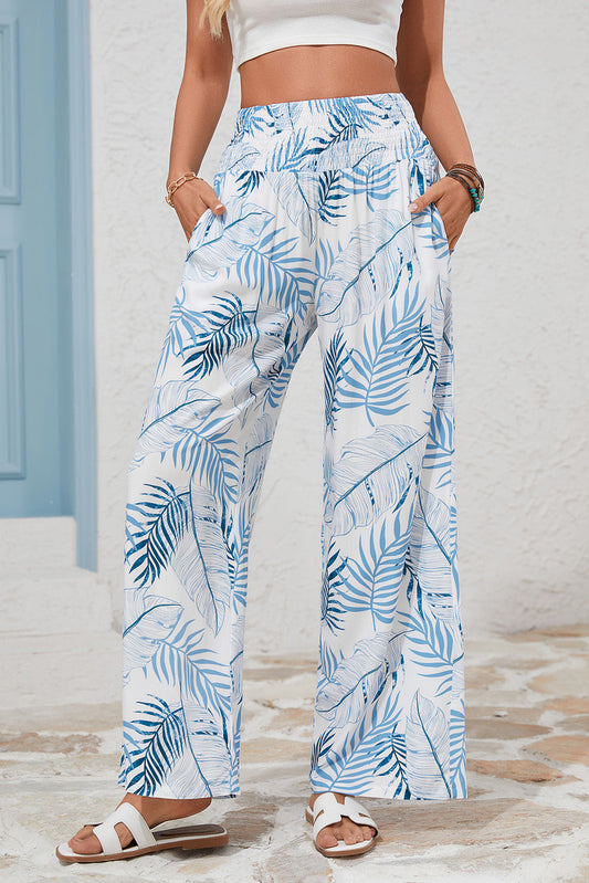 Threaded Pear Sophie Waistband Wide Leg Pants