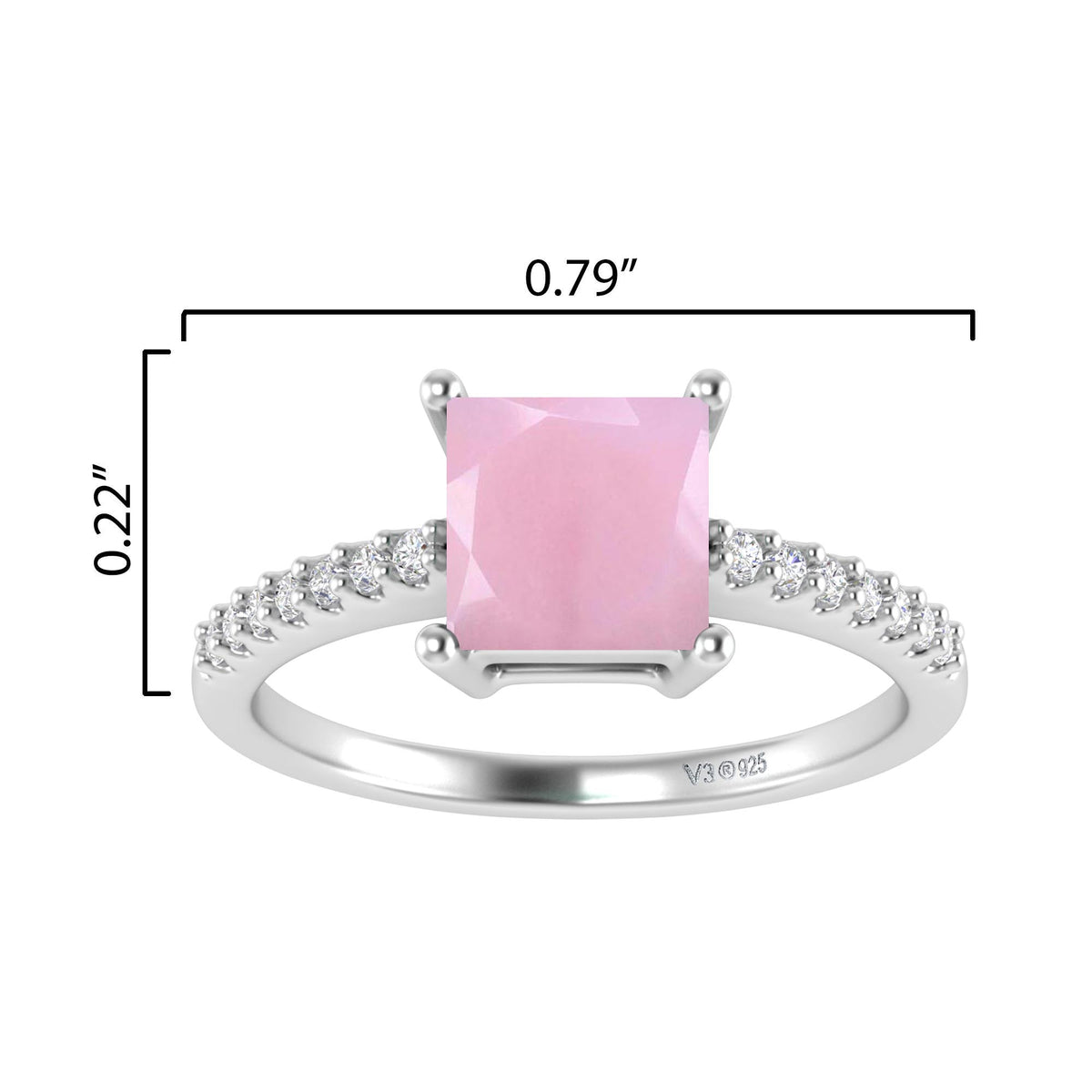 Pink, White-