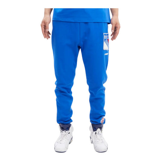 Pro Standard NHL New York Rangers Classic Men Joggers Royal Blue