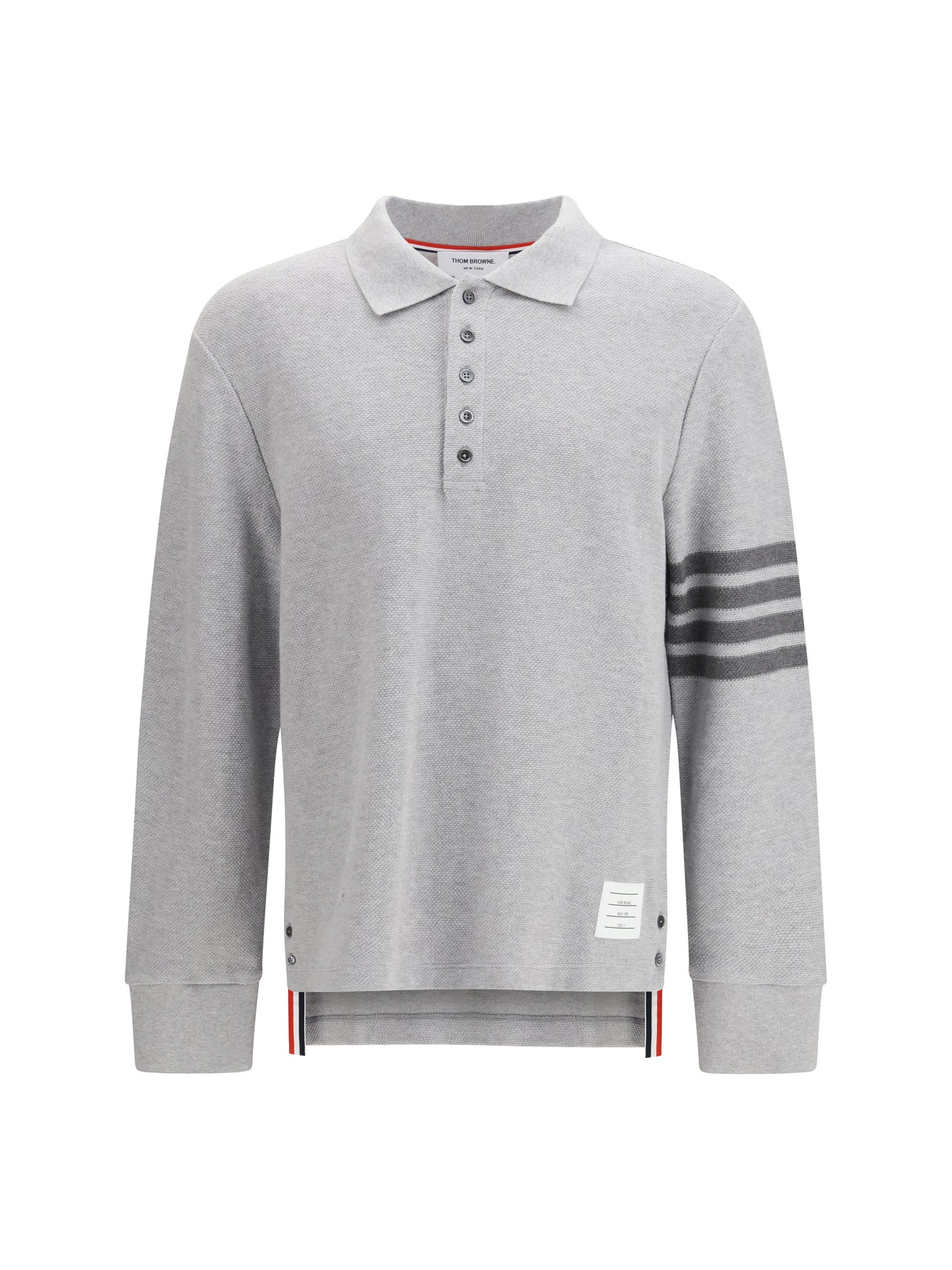 Polo Shirt Piqué Pale Grey