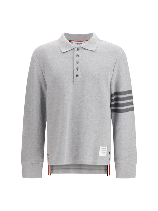 Polo Shirt Piqué Pale Grey