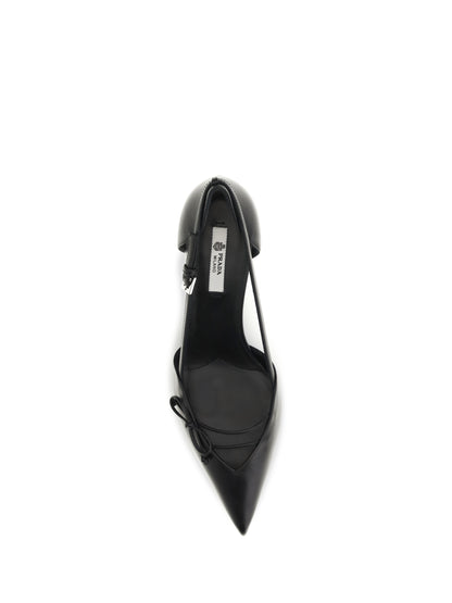 Pumps Side-Cut Black Calf