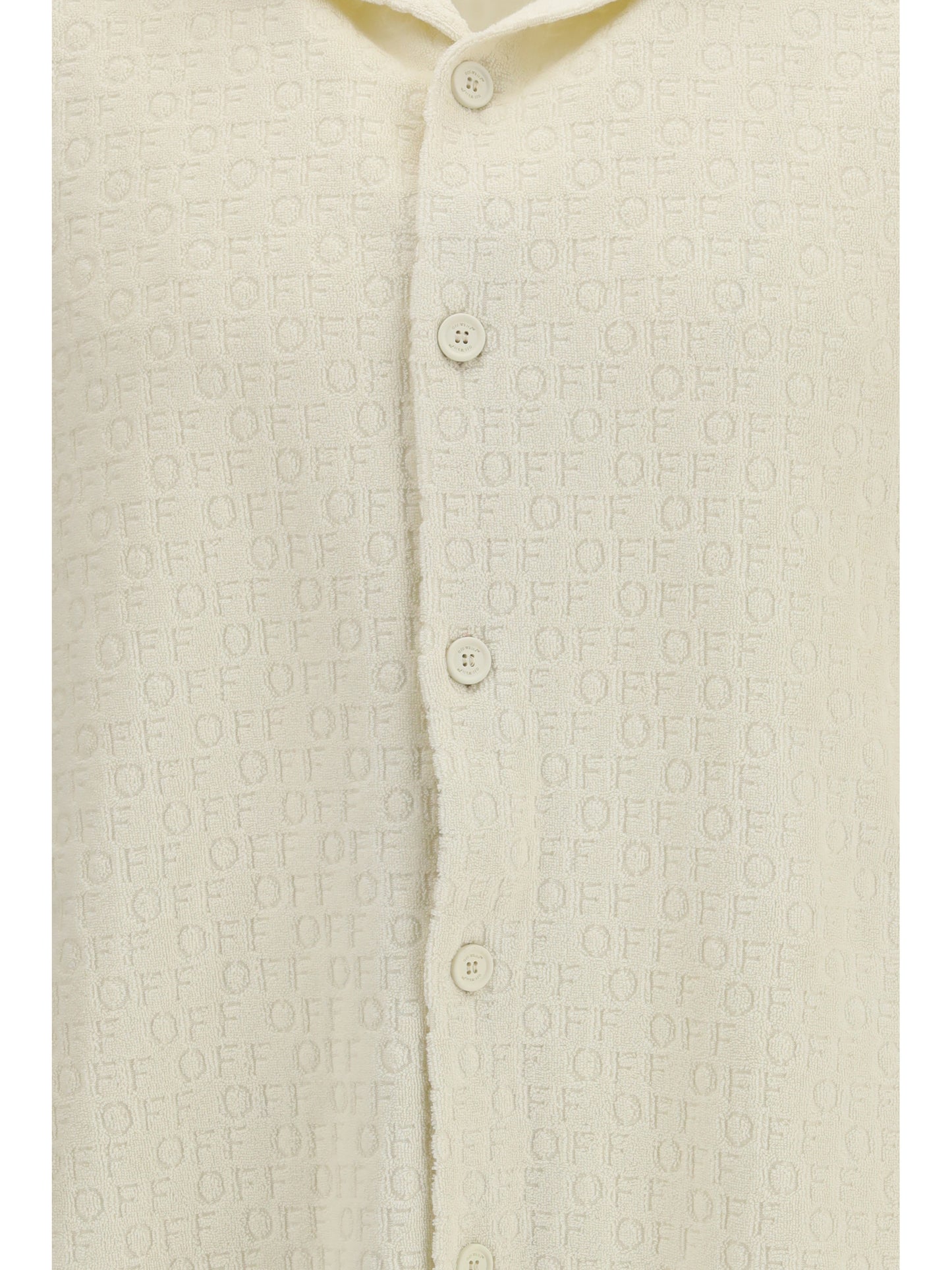 Bowling Shirt Terry Cream