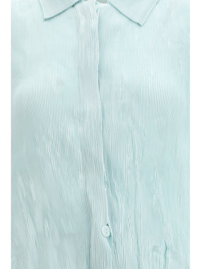 Shirt Dress Wavy Mint