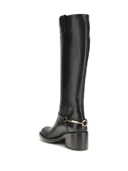 Boots Dakota Black Calfskin