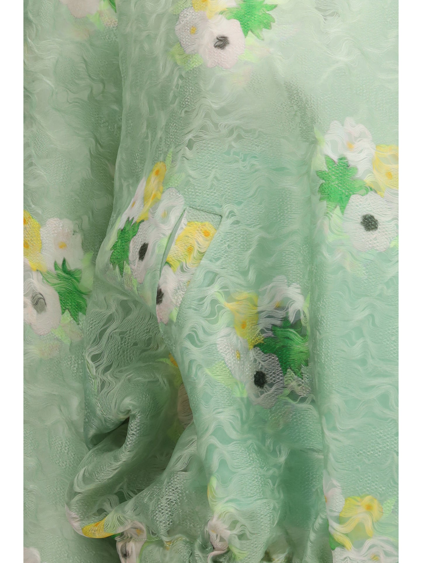 Jacket Organza Lace Light Green
