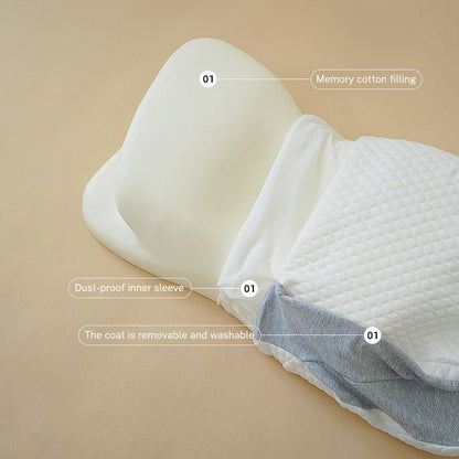 Memory Cotton Butterfly Pillow for Cervical Spine Protection