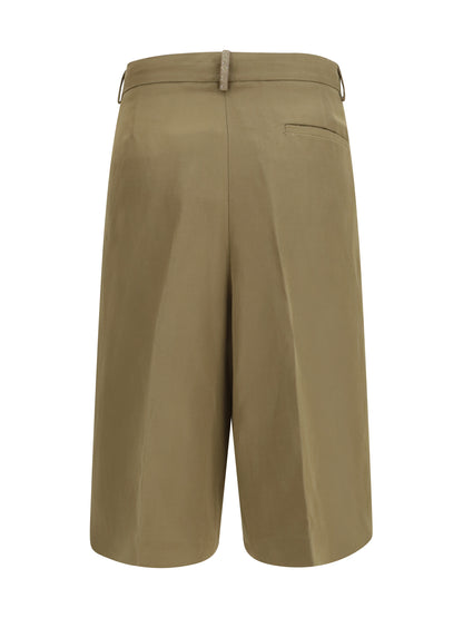 Pleated Pants Viscose Taupe