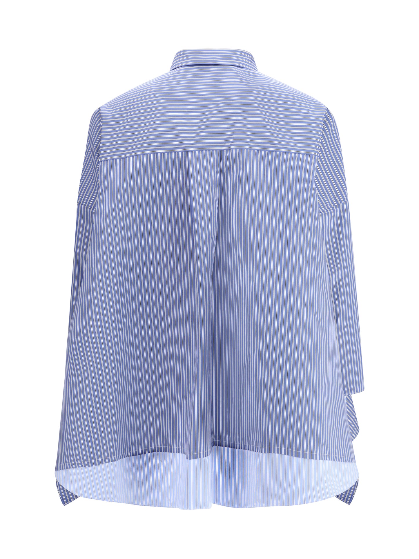 Shirt Poplin Blue Stripe