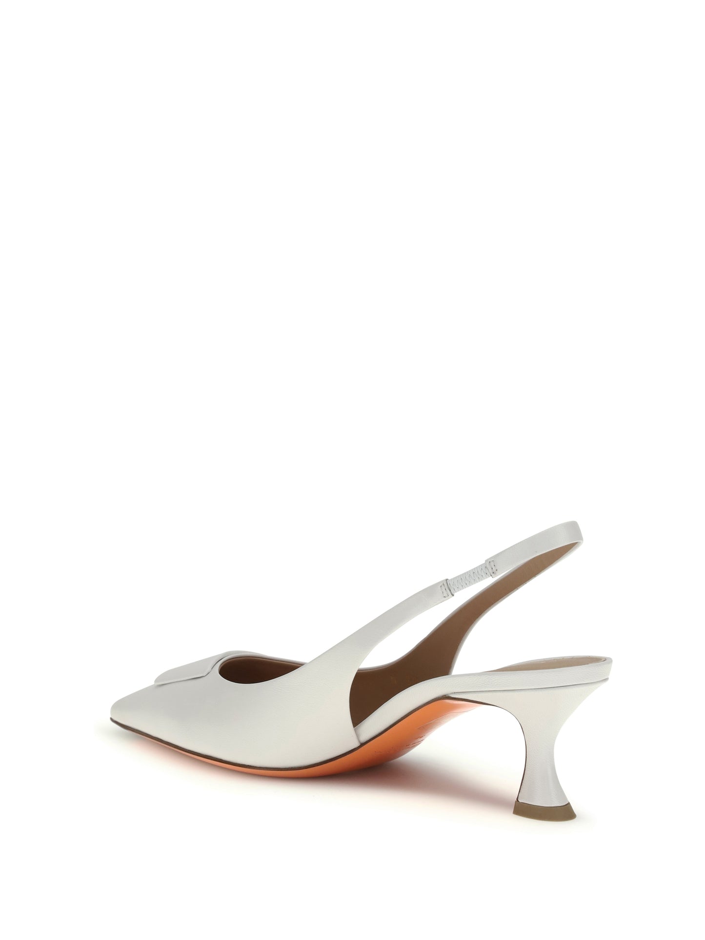 Slingback Pumps Taylor White