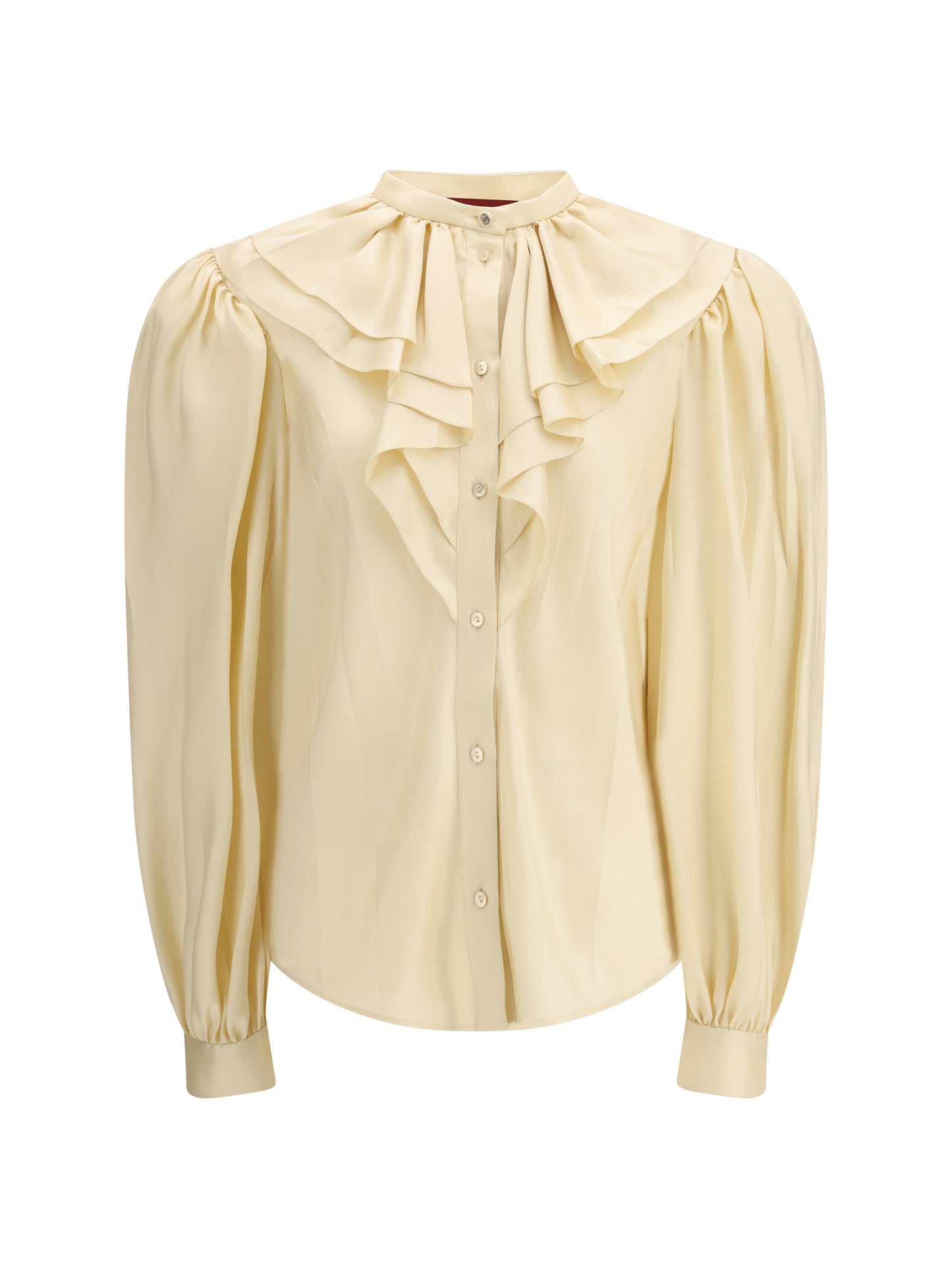 Shirt Silk Twill Beige