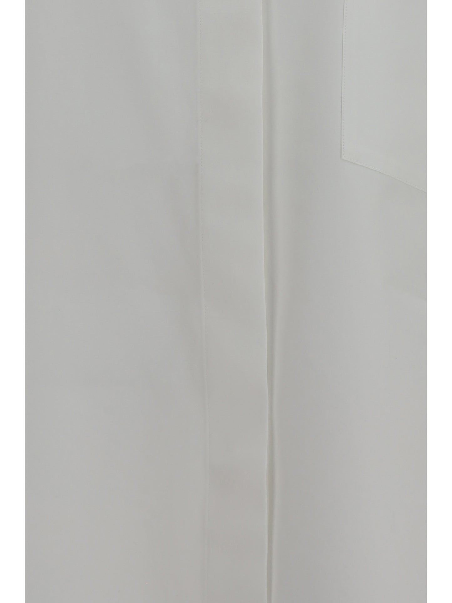 Cotton Poplin Shirt White