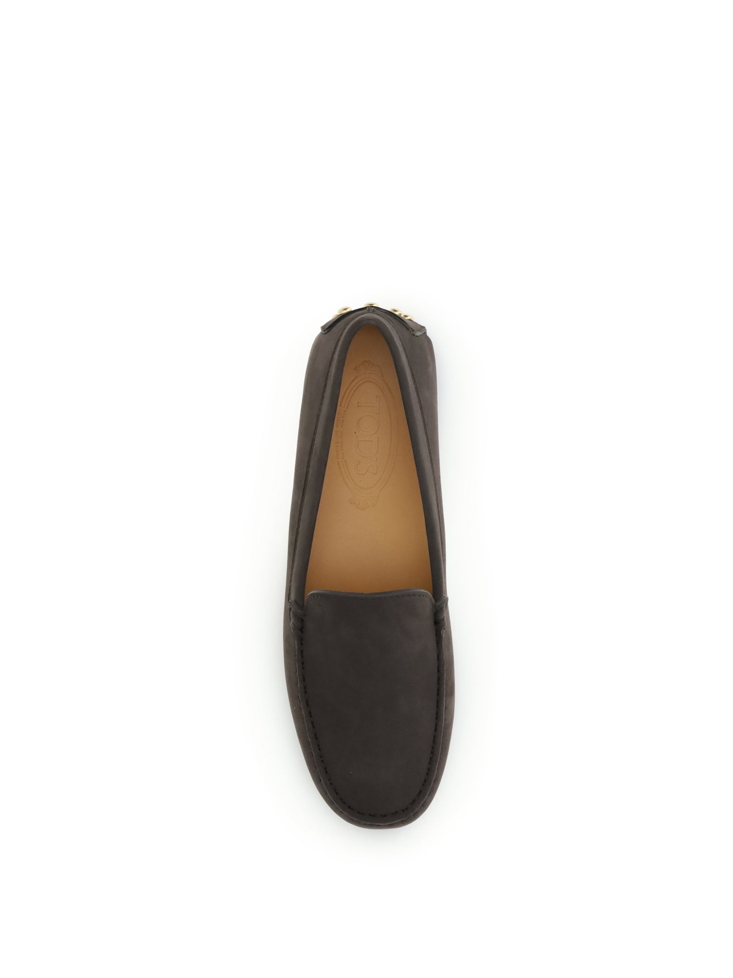 Loafers Gommini Brown Calf Leather