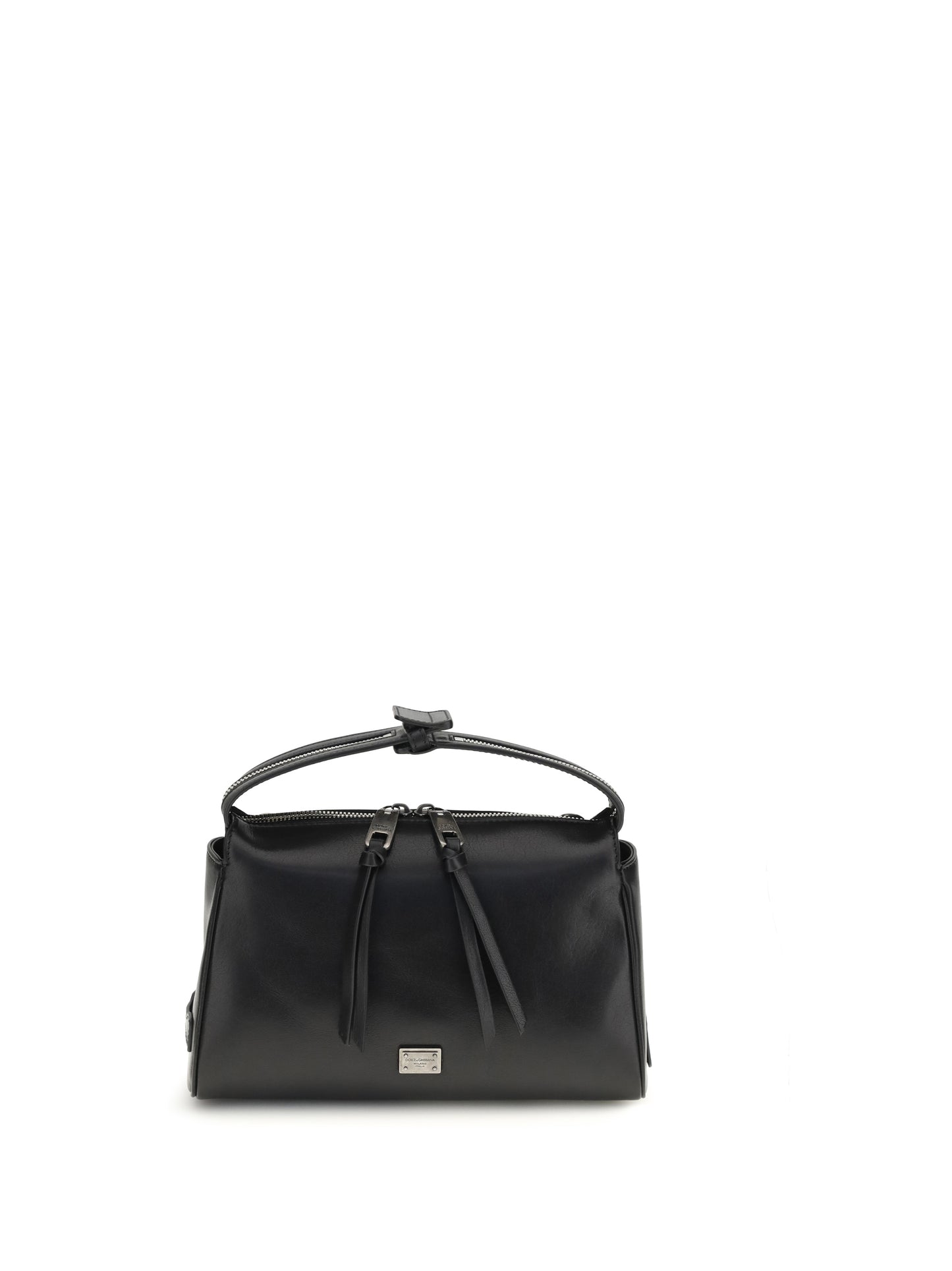 Handbag Vittoria Black Calfskin
