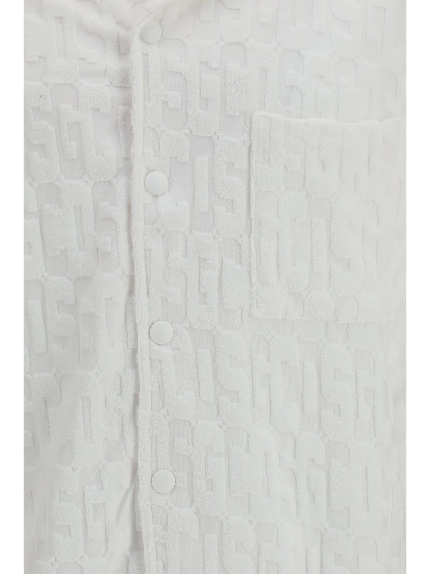 Shirt Monogram Terry Optic White