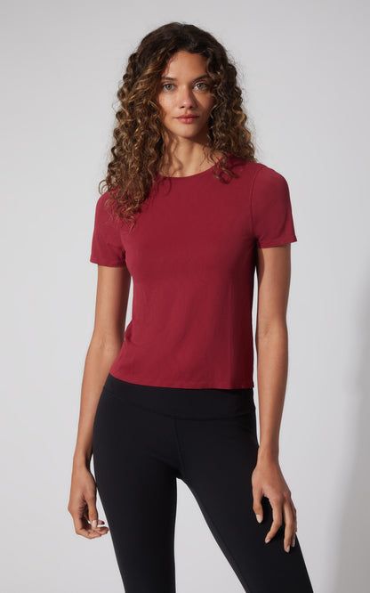 Seamless Patterned Short Sleeve Top - Our Ocean Core Story