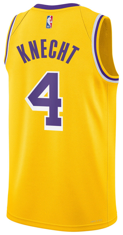 Nike Youth NBA Dalton Knecht #4 La Lakers Swingman Jersey Jerseys