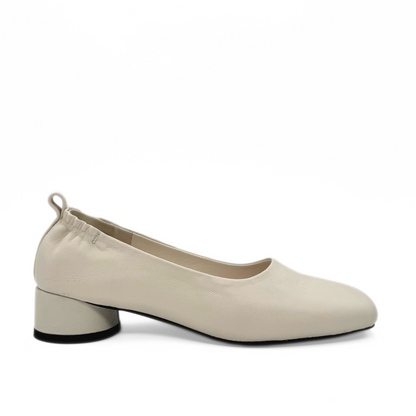 Planner Mini Block Heel - Beige