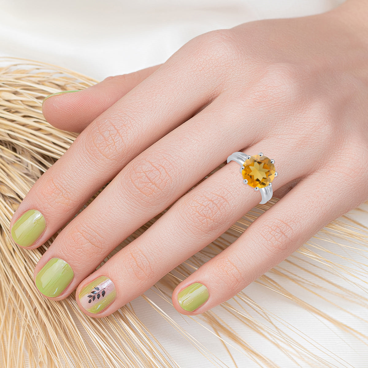 Yellow-